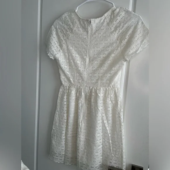 Free People White Lace Dress size 2 - Picture 4 of 5